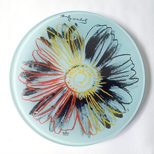 アンディー・ウォーホル グレース・ケリー ガラス絵皿