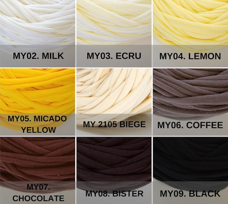 TShirt Yarn Tshirt yarn t shirt yarn Cotton Yarn Zpagetti Etsy