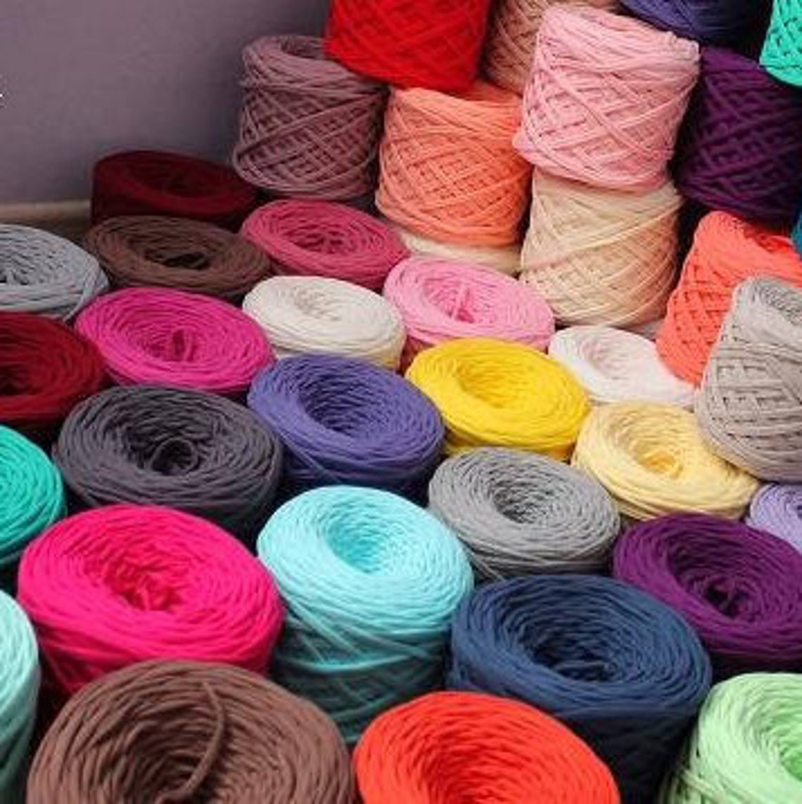 TShirt Yarn Tshirt yarn t shirt yarn Cotton Yarn Zpagetti Etsy
