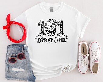 T-shirt 101 jours d'école