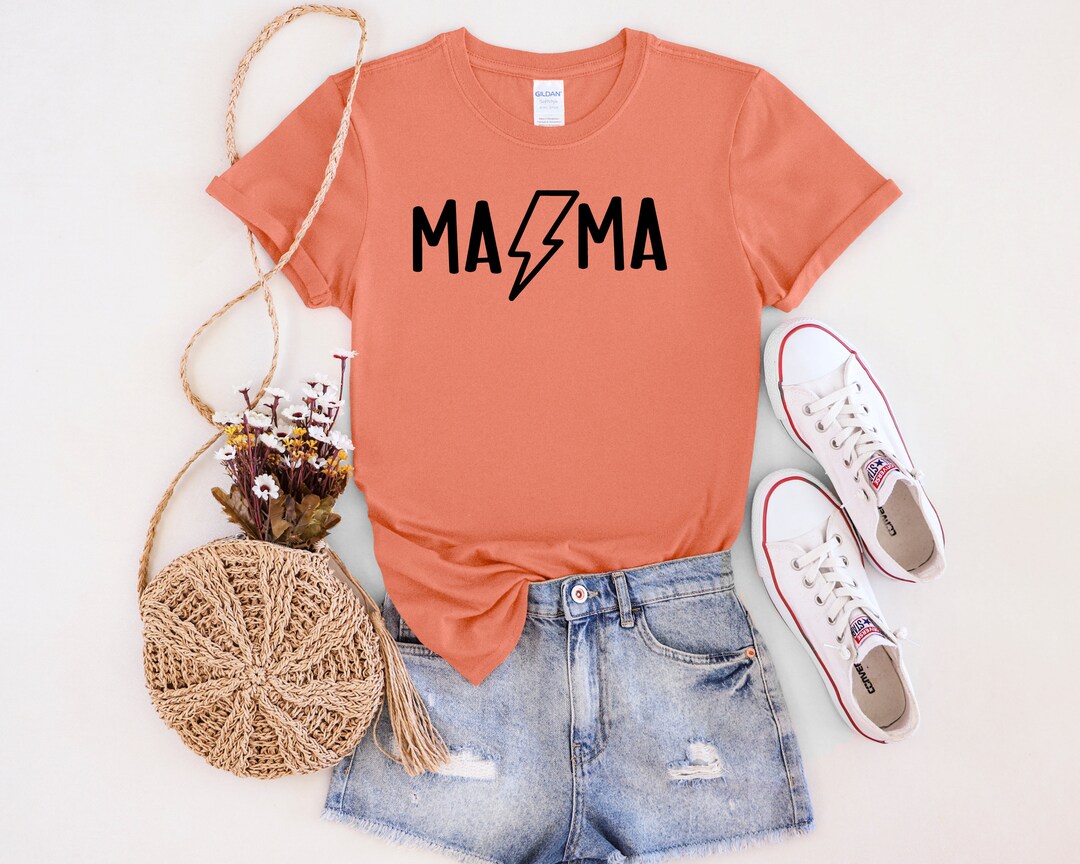 AC/DC Mama T-shirt - Etsy