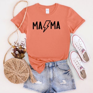 AC/DC Mama T-shirt - Etsy
