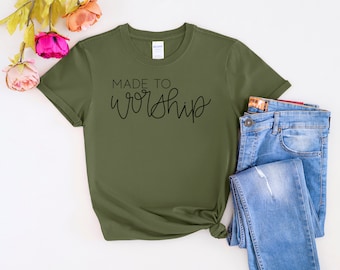 T-shirt fait pour adorer