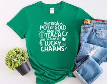Chemise de professeur de la Saint-Patrick