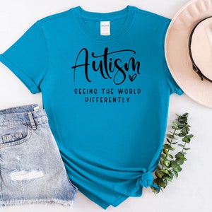 Autism Seeing the World Differently T-shirt