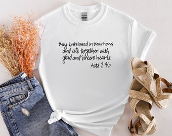 T-shirt Ils ont rompu le pain ensemble