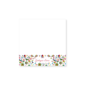 Otomi Personalized Notepad