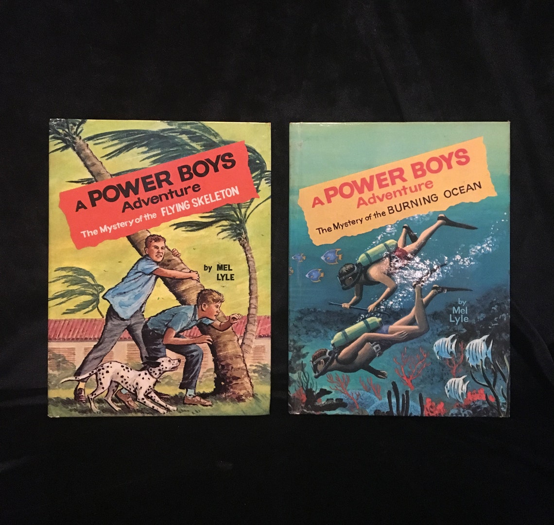 Power Boys Adventures Por Mel Lyle 1960s Whitman - Etsy España