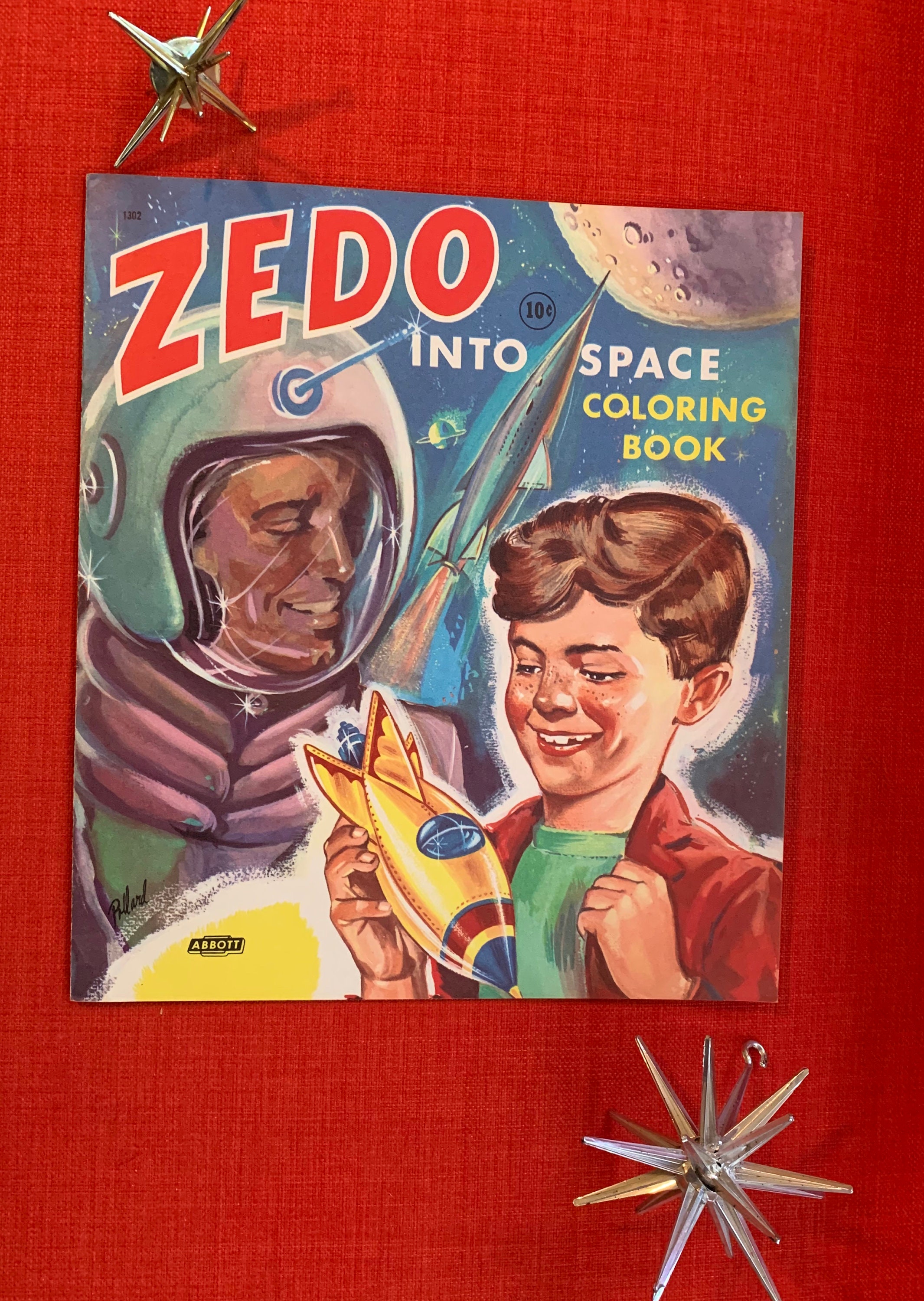 Very Rare Zedo Into Space Coloring Book image 10