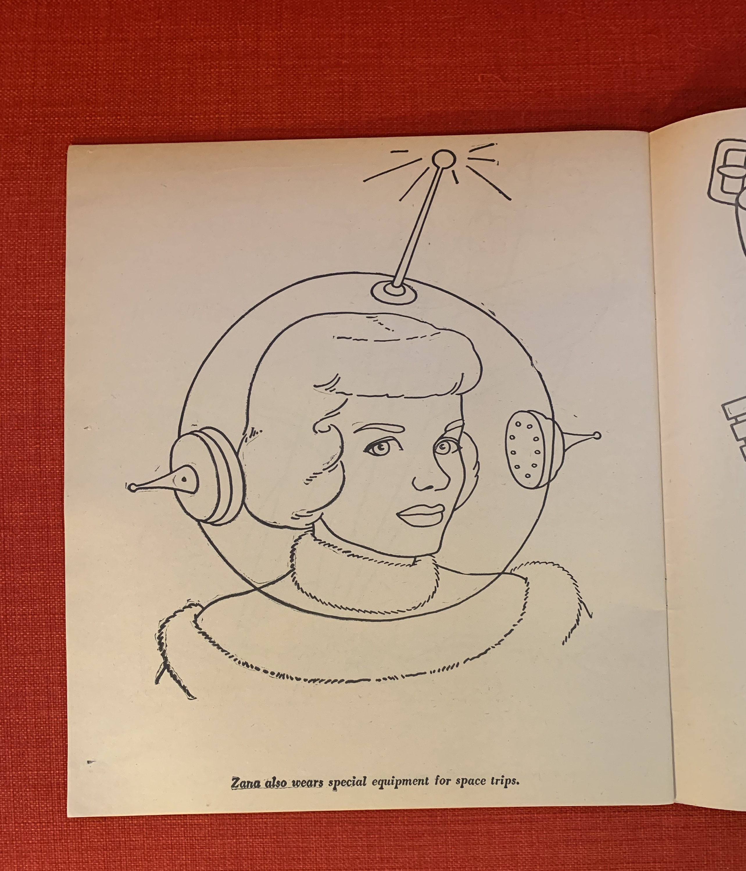 Very Rare Zedo Into Space Coloring Book image 8