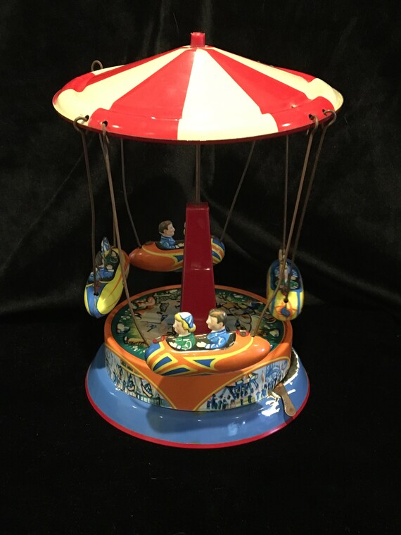 rocket ride carousel