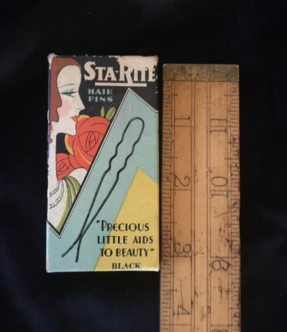 Vintage Sta Rite Hair Pins Mint Condition For Pins Etsy