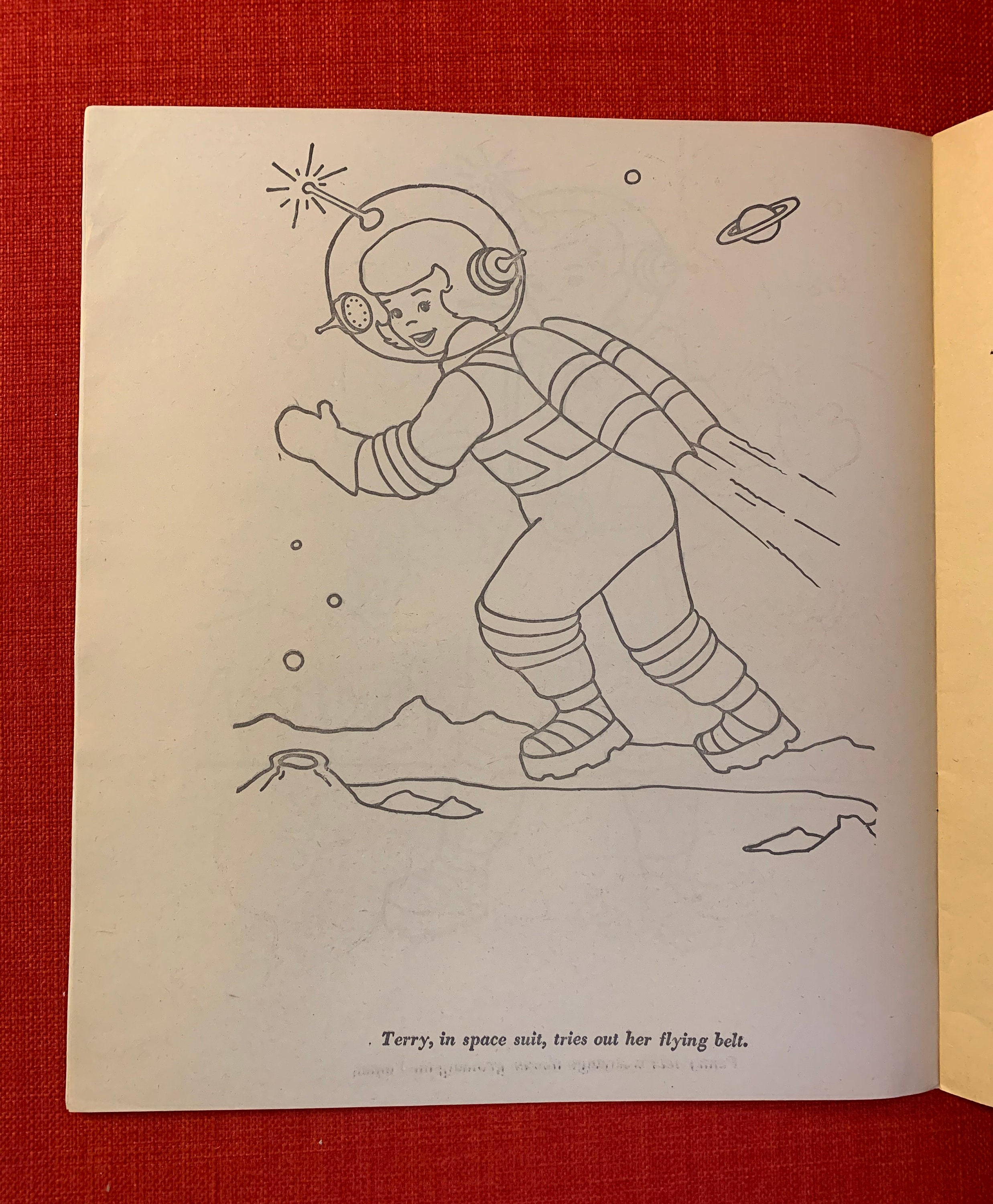 Very Rare Zedo Into Space Coloring Book image 5
