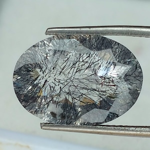 5 Karat, seltener SUPER SEVEN Edelstein mit erstaunlichen 7 Kristallen, Heilstein, Sieben Chakra Melodie Stein, 16x11x6 MM, für einzigartige Schmuckherstellung.