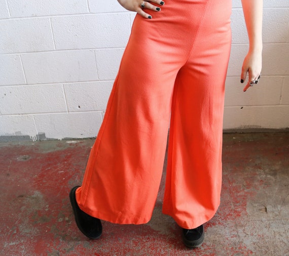 Vintage Peach 70's Jumpsuit - image 4