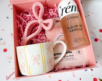 Mother’s Day Gift | Bestie Gift | Gift box for mom | Gift for Bestie | Pink gift box | Gift for her | Gift for teen | Care package | Cutebox