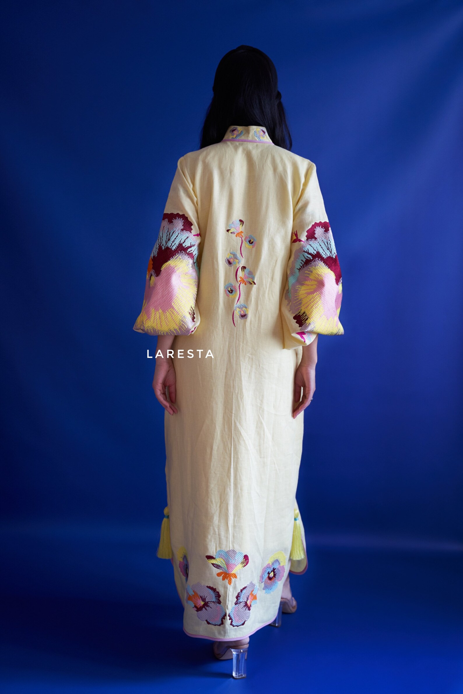 Lemon Sorbet Kaftan - Short