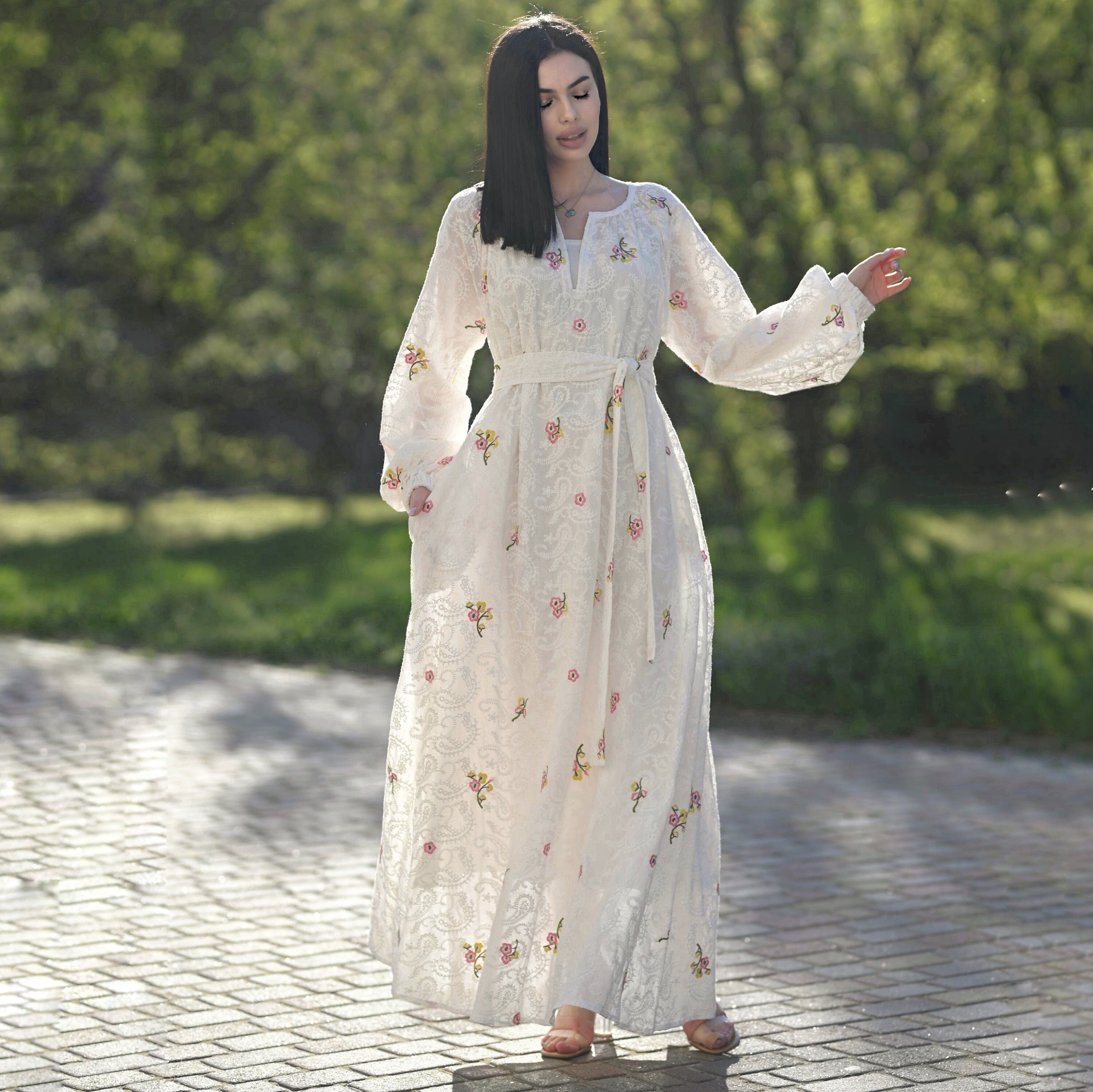 White boat store dress