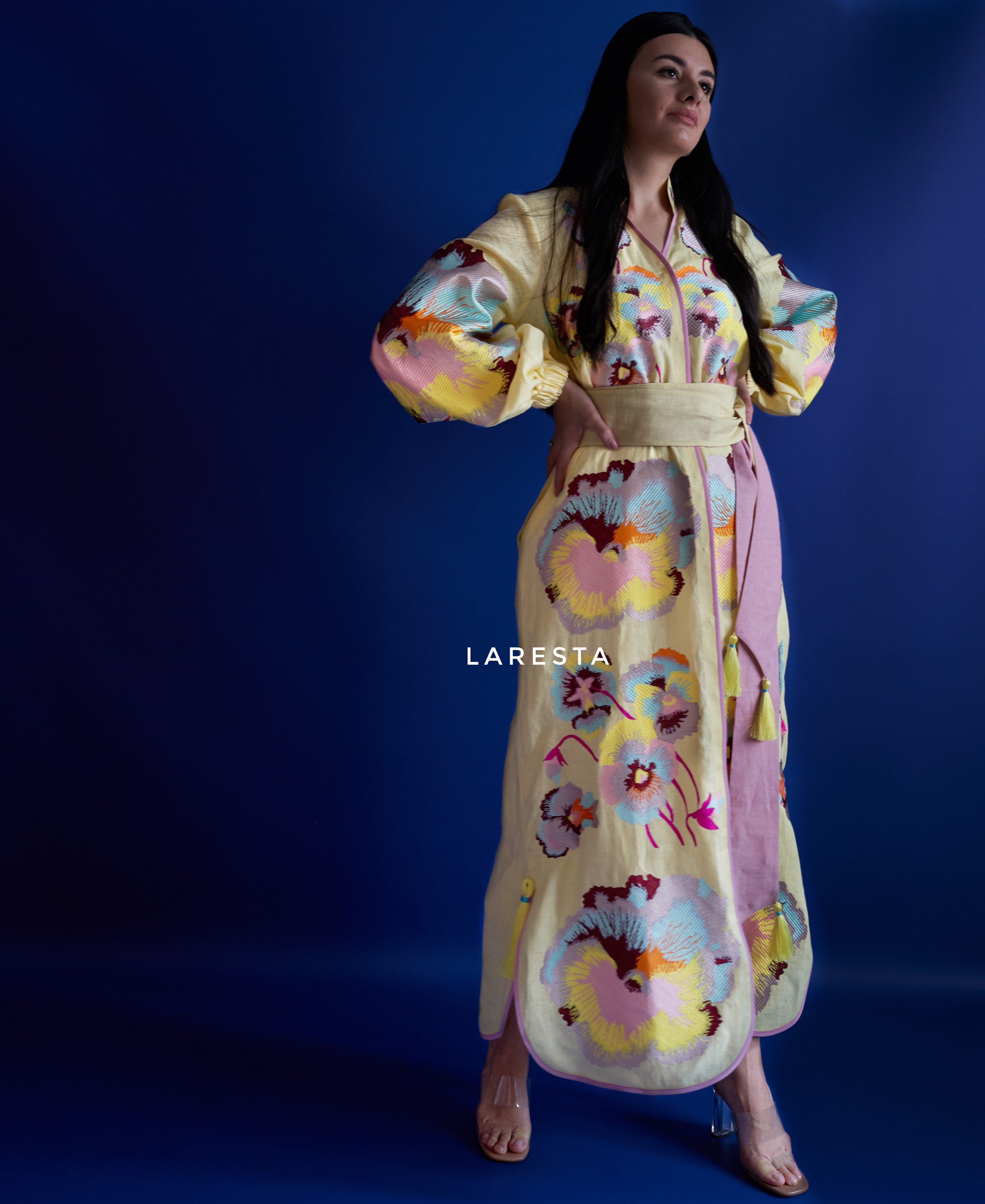 Lemon Kaftan - Etsy