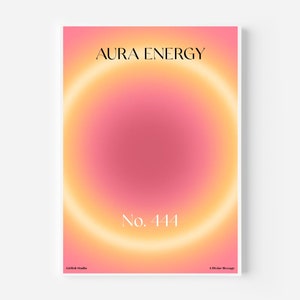 Aura Collection, Gradient Circle, Meditation, 2222, Alignment, Angel Numbers, Poster Wall Art Printable