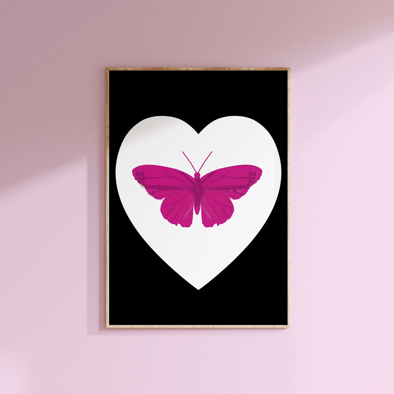 Butterfly Wall Art Set of 7 Butterfly Print Butterfly Art Etsy