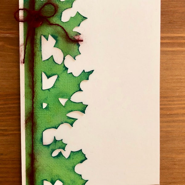 Handmade Christmas Card / Carte de Noël fait à la main