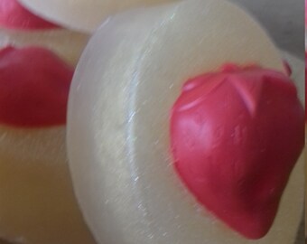 Strawberrys and champagne soap