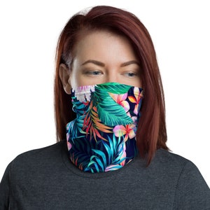 Tropical Neck gaiter Face Mask