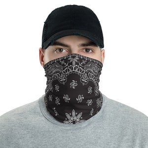 Classic Retro Bandana Design Neck Gaiter Face Mask