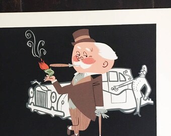 Vintage Vandsco Poster Sample