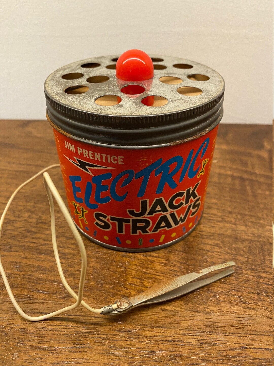 Vintage Electric Jack Straws Game Etsy