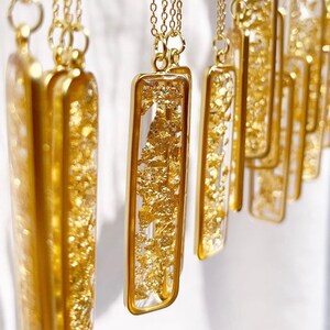 Kristna smycken för kvinnor, Eld & Guld, kristna halsband för kvinnor, uppmuntrande gåvor för kvinnor, bibelbaserade smycken för flickor bild 7