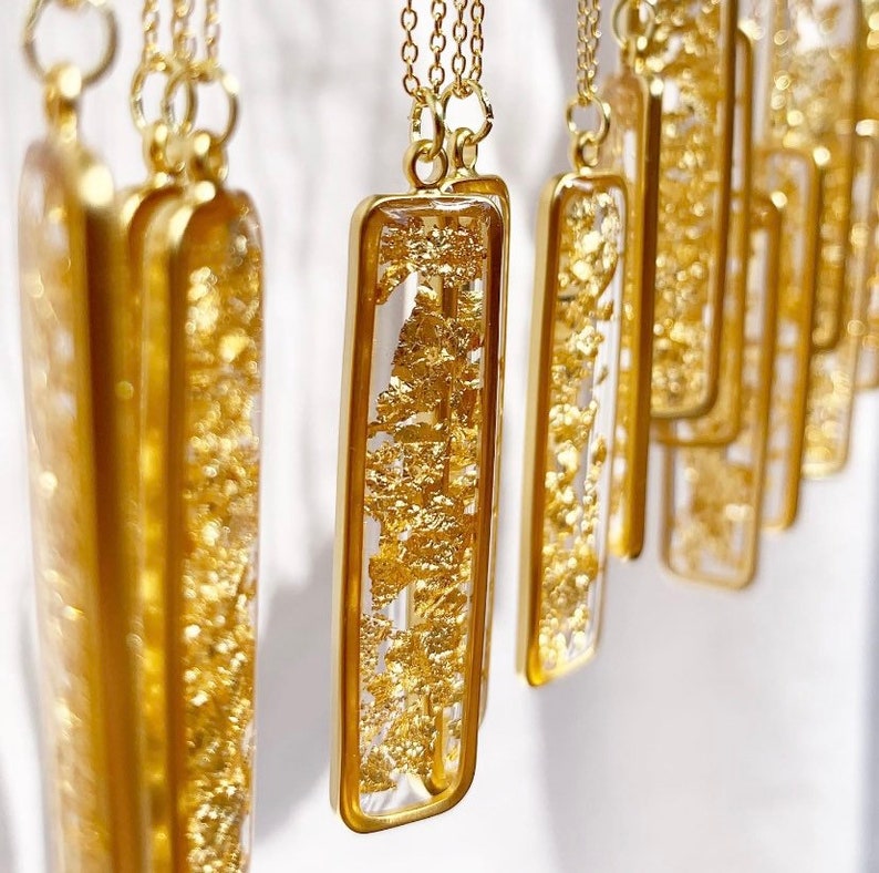 Kristna smycken för kvinnor, Eld & Guld, kristna halsband för kvinnor, uppmuntrande gåvor för kvinnor, bibelbaserade smycken för flickor bild 7