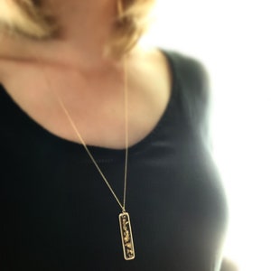 Kristna smycken för kvinnor, Eld & Guld, kristna halsband för kvinnor, uppmuntrande gåvor för kvinnor, bibelbaserade smycken för flickor bild 6