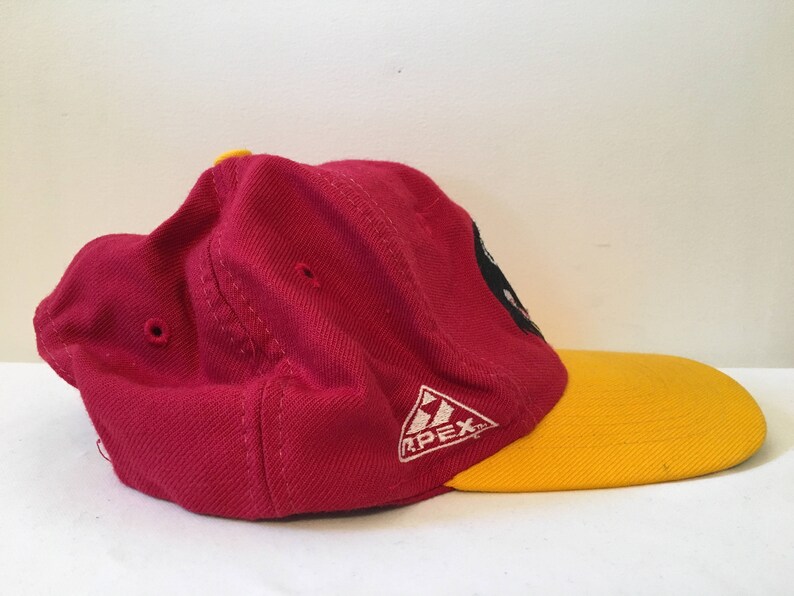 Vintage 1990s Florida State University Seminoles GarnetGold Apex One Snapback Hat