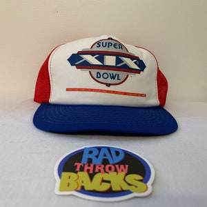 New Dead Stock Vintage Super Bowl XIX 19 San Francisco 49ers Sports Specialties Snapback Trucker Hat