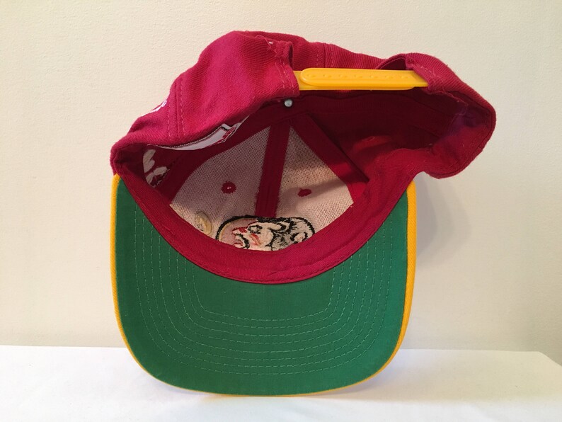 Vintage 1990s Florida State University Seminoles GarnetGold Apex One Snapback Hat