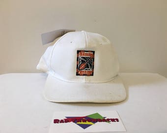 New Dead Stock Vintage 1995 NFL Training Camp White Snapback Hat with Orignal Tag