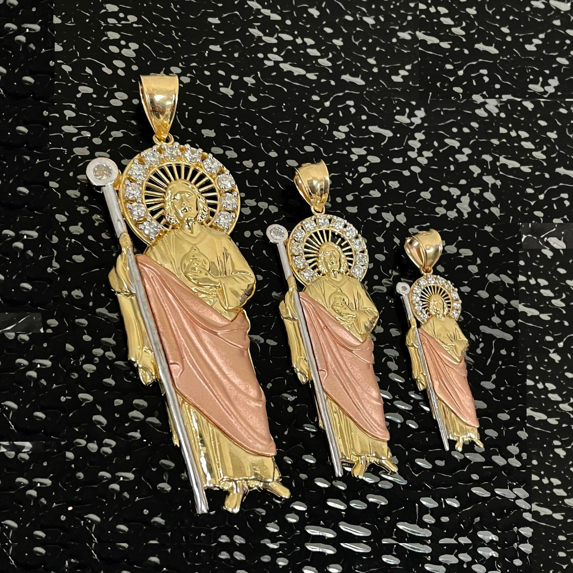 Rose Gold Saint Jude Pendant