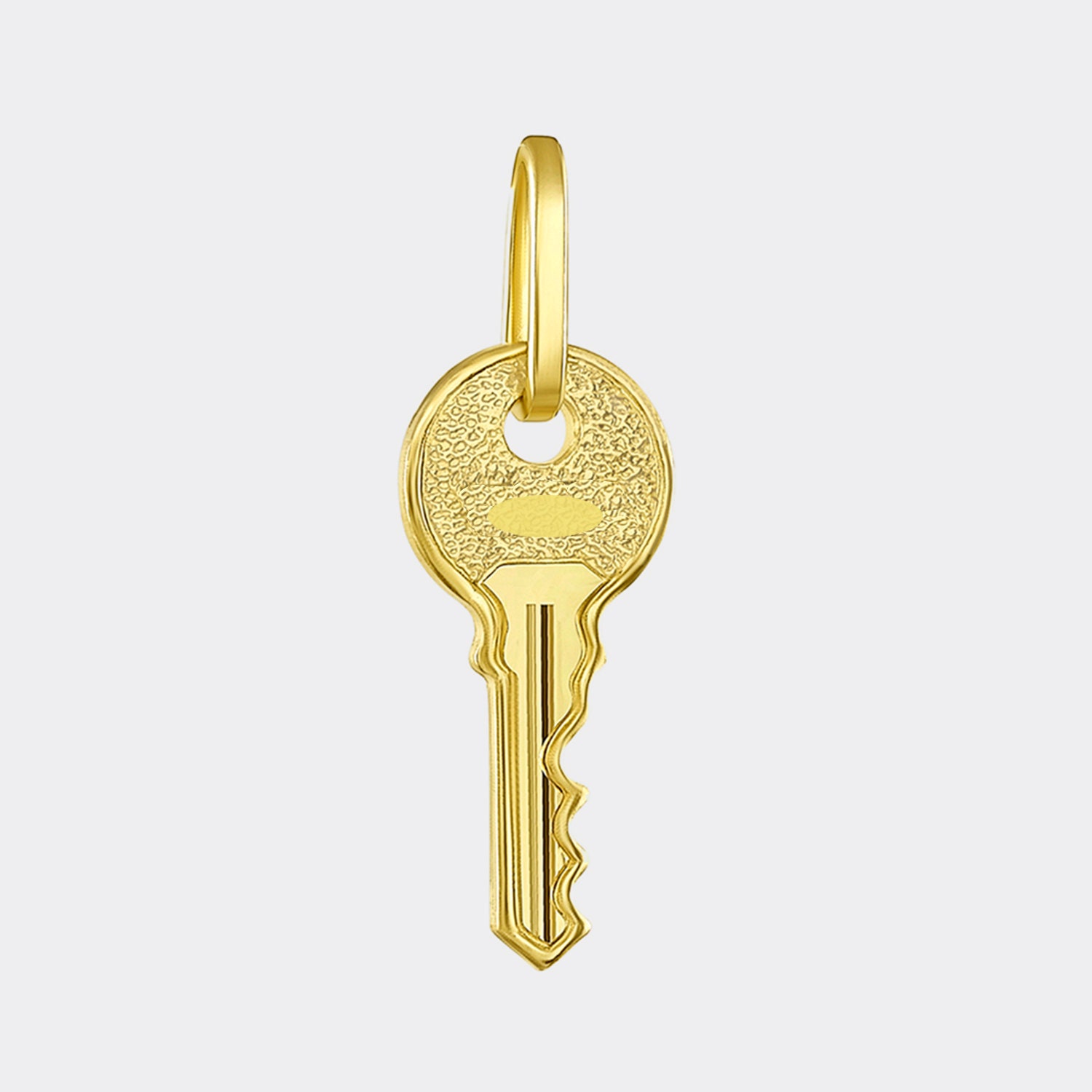 1960s Vintage Classic Chevy Car Key Ring Charm Holder Solid 14k Yellow Gold  21.8