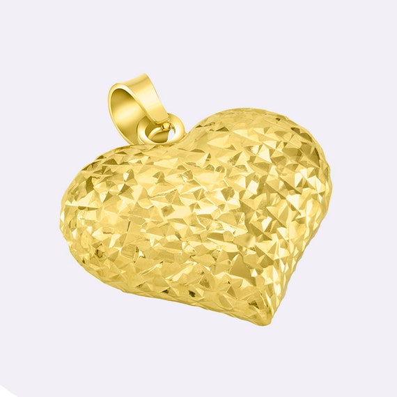14K White Gold Polished I Heart Kansas State Charm Pendant