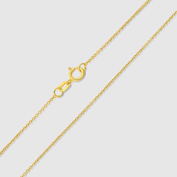 14K Yellow Or White Gold 1.2mm Shiny Diamond-Cut Classic Franco Chain Necklace for Pendants and Charms with Lobster-Claw Clasp ,16, 18, 20 or 24 inch