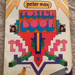 Peter Max Poster Book 1970