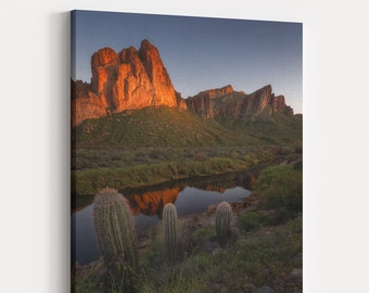 Arizona Mountains Photo | Print, Metal, Canvas | Wall Art | Southwest Photography | Home Decor | Nature, Desert, Salt River