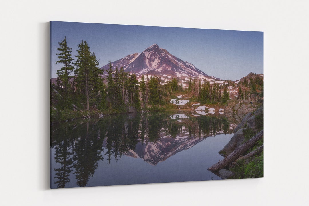 Mt. Adams Reflection Photo Print | Pacific Northwest Mountain Lake Wall ...