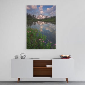 Mt Shuksan Reflection Print | Pacific Northwest Landscape Wall Art image 7