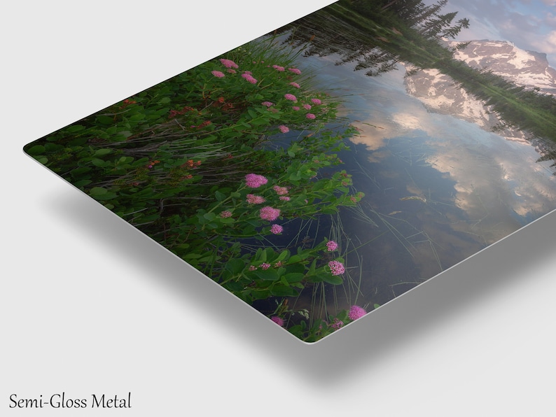 Mt Shuksan Reflection Print | Pacific Northwest Landscape Wall Art image 3