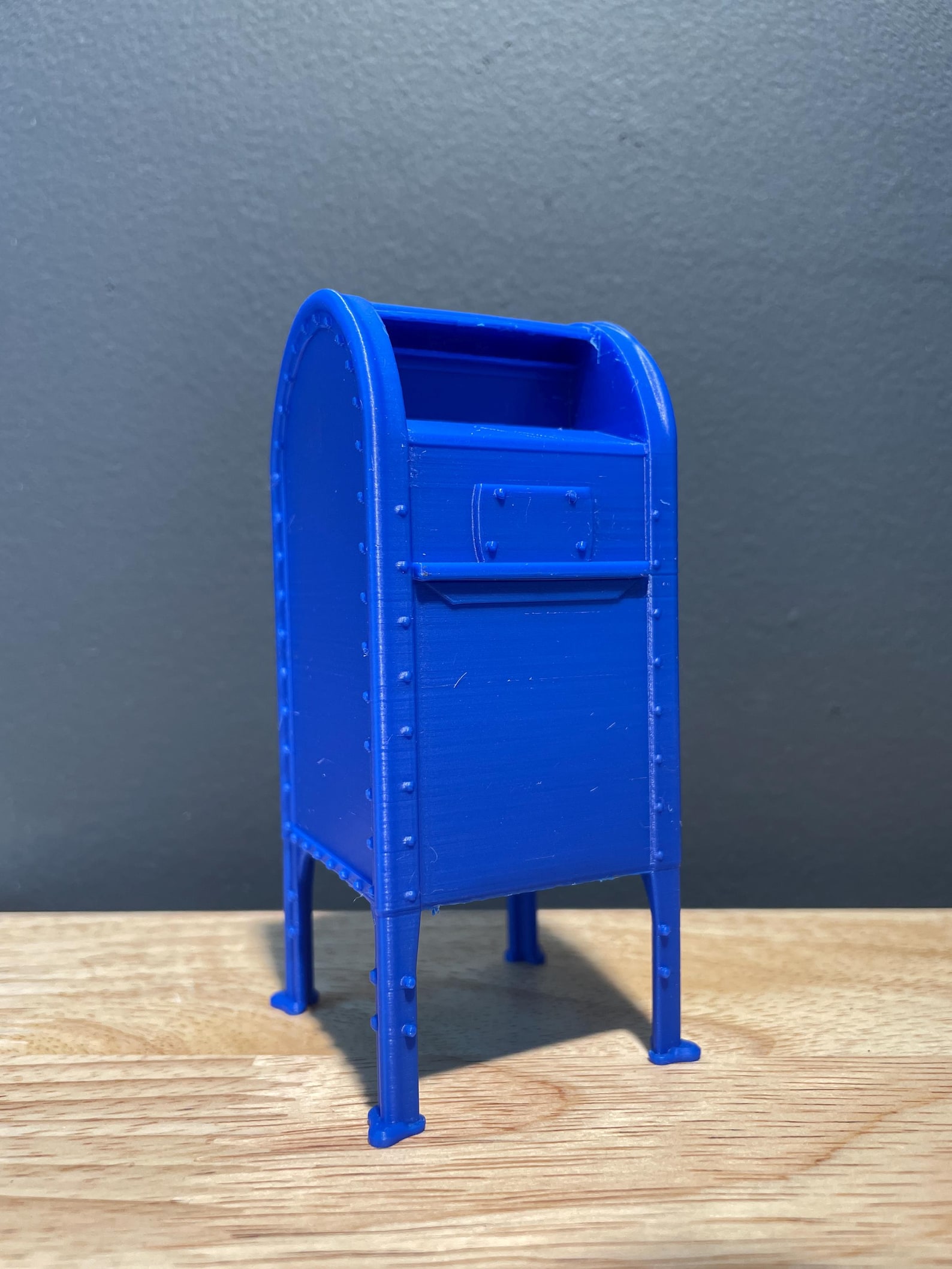 USPS Style Post Box – 1/12 Scale – Physical Miniature Prop for Action ...