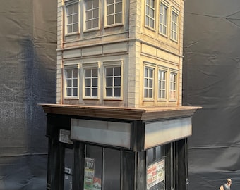 3D Printed Corner Store Model: Miniature Architecture DIY Craft