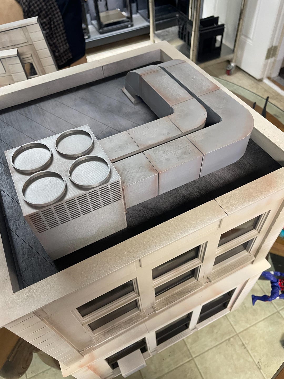 Roof HVAC – 1/12 Scale – Raw Unpainted Physical Piece for Dioramas - Etsy
